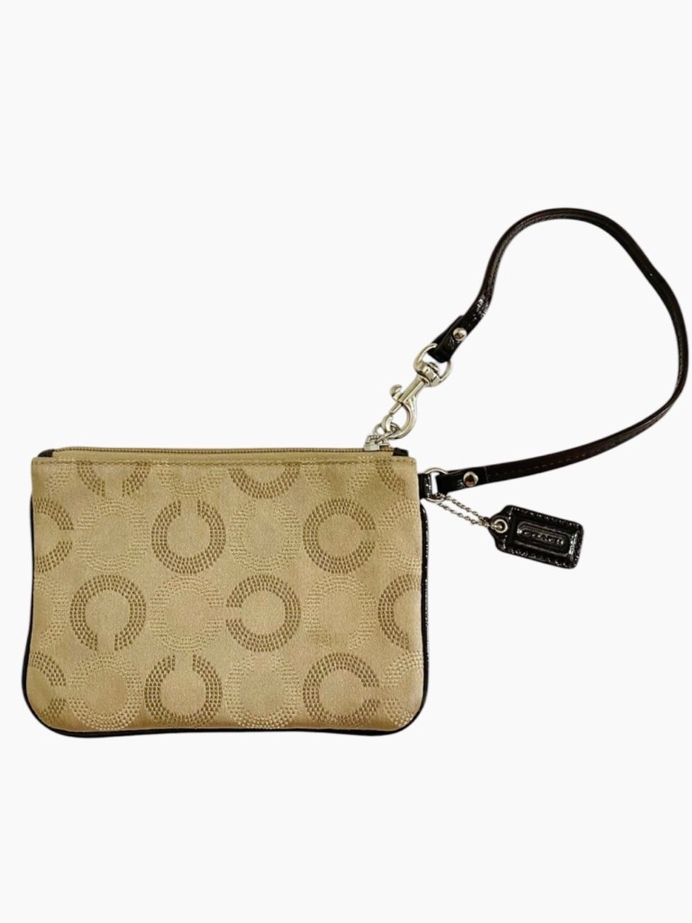 Coach Y2K C Logo Wristlet